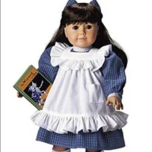 American girl Samantha Parkington blue play dress.